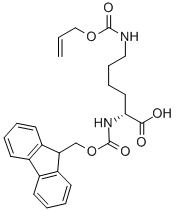 N-芴甲氧羰基-N'-烯丙氧基羰基-D-賴氨酸